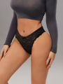 Awesomea 3Pcs Women’s Lace Bow Underwear – Soft Comfortable Low Waist Panties – Breathable Stretchy Seamless Lightweight Briefs. 