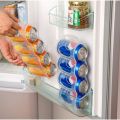 1 Pc Beer Soda Drink Can Storage Box Kitchen Fridge Drink Bottle Holder Fridge Refrigeration Storage Organizer Rack Shelf. 