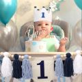 1st Birthday High Chair Banner Boho Wall Decor Party Decoration for Girl Baby Shower First Birthday Gift. 