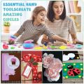 8/16/25mm Random Color Circle Punch DIY Embossing Punches Scrapbooking Machine Paper Cutting Hole Punch Rounder Cutter. 