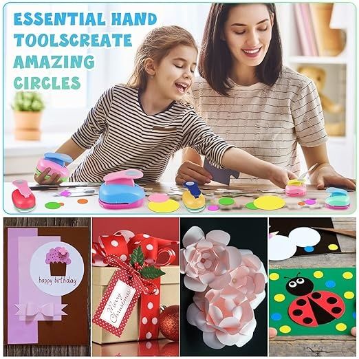 8/16/25mm%20Random%20Color%20Circle%20Punch%20DIY%20Embossing%20Punches%20Scrapbooking%20Machine%20Paper%20Cutting%20Hole%20Punch%20Rounder%20Cutter%20-%20Image%206