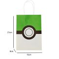 Pokemon Packing Bag Birthday Theme  Bag Pikachu Party Candy Snack  Bag Charmander Squirtle Children's Toy . 