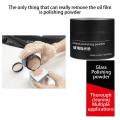 80g Glass PolishCerium Oxide Powder Car Window Polishing Mirrors Powder Powder Glass Remove Composite Rare Repair Tool. 