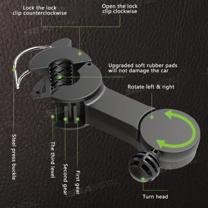 BLALION%20Cooling%20Car%20Fan%20Headrest%20USB%20Fans%20For%20Car%20Rear%20Seat%20Free-Adjustment%203-Speed%20Strong%20Wind%20Auto%20Fan%20-%20Image%204