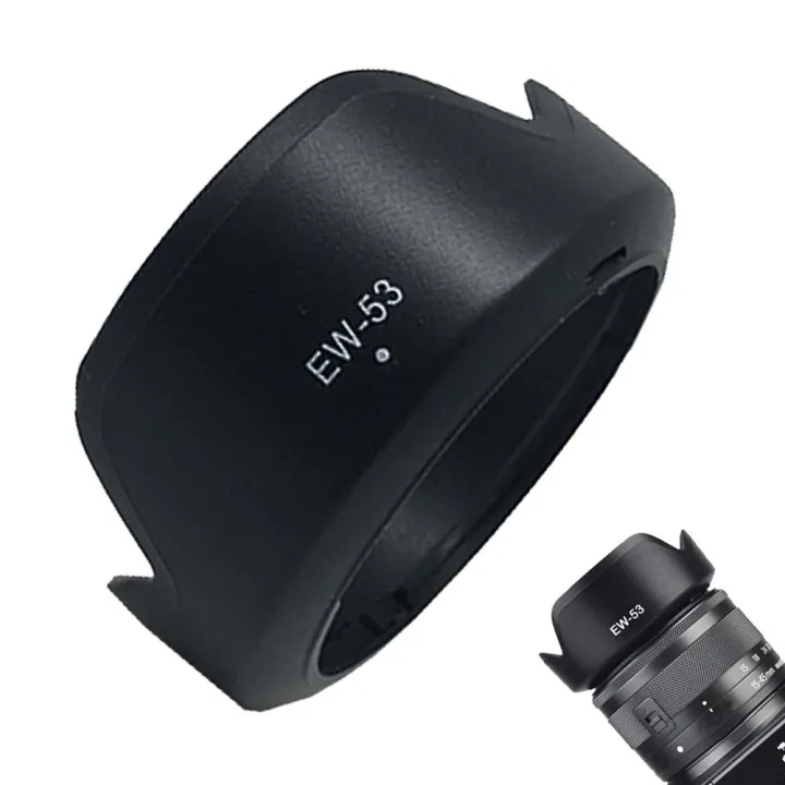 EW-53%2049mm%20Lens%20Hood%20Reversible%20Camera%20Lente%20Accessories%20for%20%20EOS%20M10%20EF-M%2015-45%20mm%20f/3.5-6.3%20IS%20STM%20Lens%20-%20Image%204