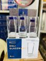 6 piece Delisoga Glassware Glass Set,  315ml Glass Set, Juice and Party Drinking Glass Set. 