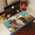 Cartoon Good Omens TV Mouse Pad Non-slip Locking Edge DeskMat PC Laptop Accessories Office Keyboard Large Game XXL Carpet.