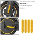 Warning Reflective Sticker For Segway Ninebot Max G2 G65 G30 G30D Electric Scooter Waterproof Strip Night Reflective Stickers. 