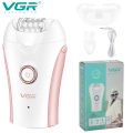 VGR Rechargeable Women Epilator Electric Female Epilator For Face Hair Removal Machine For Facial Legs Body Bikini Hair Remover.