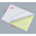 Sticker paper A4 100 sheets glossy white paper sticker paper A4 white side sticker multi-function sticker self-adhesive sticker paper, A4 sticker paper. 
