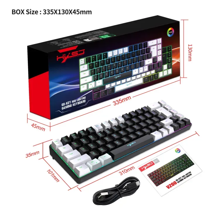 New%20Game%20Membrane%20Keyboard%2068%20Key%20Wire%20Split%20RGB%20Backlight%20Multi-function%20Wired%20Keyboard%20In%20Stock%20-%20Image%206