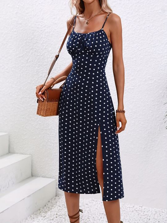 2024%20Women%20Floral%20Print%20Spaghetti%20Straps%20Summer%20Boho%20Beach%20Dress%20Print%20Elegant%20%20Suspenders%20Square%20Neck%20Slit%20Dress%20Vestidos%20-%20Image%203