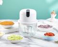 USB Mini Food Processor Kitchen Portable Electric Garlic Vegetable chopper 300 ml. Mini အားသွင်းကြိတ်စက် 300 ml ဖန်သားအထူ. 