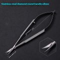 AIQUE Medical Surgical Microinstruments Corneal Scissors Suture Removal Scissors Surgical Tools Stainless Steel Ophthalmology. 
