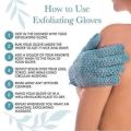 Good Quality Exfoliating Bath Gloves *Deep Cleansing & Skin Renewal Warming Gloves *Made in Thailand *Best seller. 