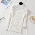 AOSSVIAO 2026 Knitted Women high neck Sweater Pullovers Turtleneck Autumn Winter Basic Women Sweaters Slim Fit Black. 