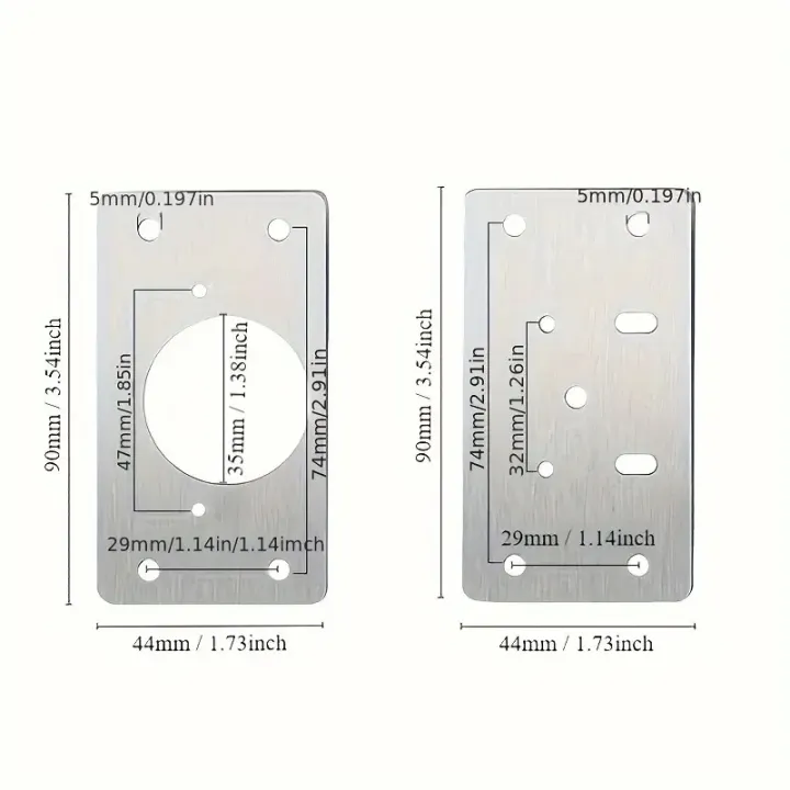 2/4/10%20Pieces%20Cabinet%20Hinge%20Repair%20Plate%20Kit%20for%20Home%20Kitchen%20Cabinets%20and%20Furniture%20with%20Holes,%20Stainless%20Steel%20Door%20Hinge%20Mounting%20Plate%20-%20Image%202