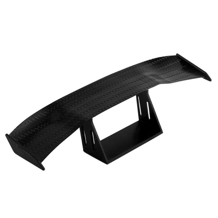Mini Rear Wing Car Tiny Tail Wing Black ABS Mini Rear Wing Spoiler Universal Car ...