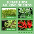 1-5PCS Planting Seed Cover Nursery Tray Box 12 Holes Plant Seedling Germination Planting Pot Mini Greenhouse Plant Starter Tray. 