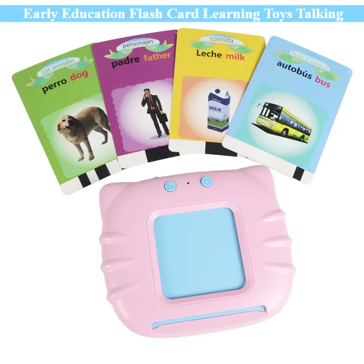 Early Education Flash Card Learning Toys Talking Flashcards for Kids ...
