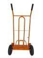 Hand Truck Trolley, Dolly, Box Cart, Sack Barrow, Sack Truck, Two Wheeler Truck, Hard Rubber Wheels 10 inches, 225kg Load Capacity, 48.25" Height, 24" Width, Depth 18-3/8" / 31-3/8". 
