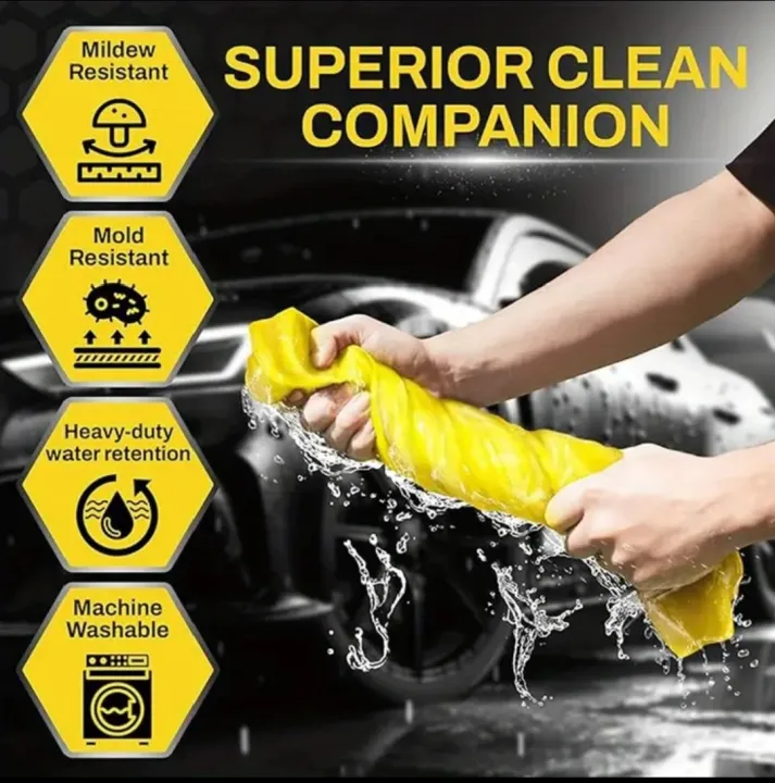 Chamois%20Leather%20%E2%80%93%20Clean%20Cham%20-%20%20Super%20Absorbent%20Chamois%20Car%20Drying%20Towel:%20Quick%20Drying,%20Scratch-Free%20and%20Reusable%20for%20Car%20Cleaning%20%E2%80%93%20Cleaning%20Towel%20Wipes%20Magic%20(Yellow)%20Size%2043X32X0.2cm%20-%20Image%202