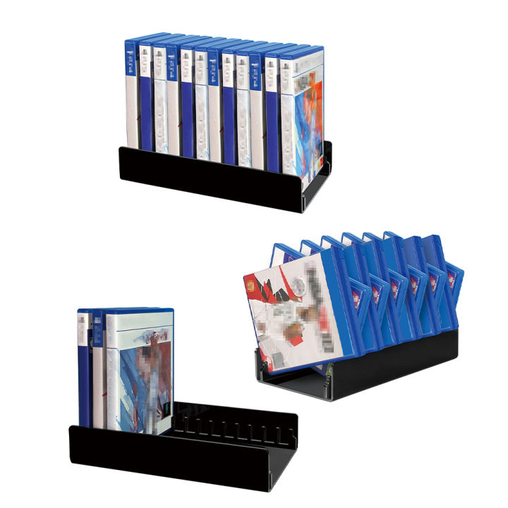 Suitable for PS4 PS5/slim/pro game disc storage rack with 12 slots