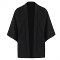 Black Samurai Clothing Japanese Style Cosplay Kimonos Shirt Traditional Haori for Women Men Harajuku Fashion Cardigan Yukata. 