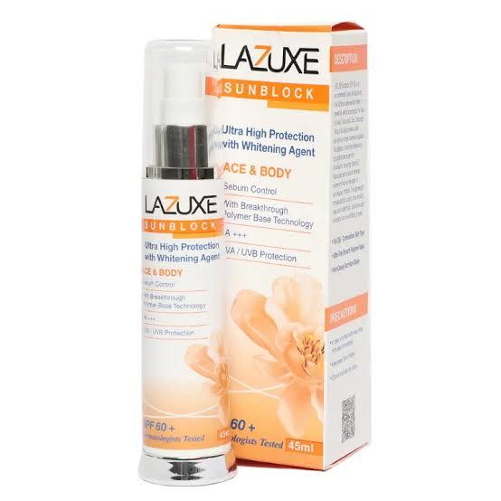Lazuxe sun block SPF60+45 ML