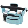 Baby Stroller Manager With Non-slip Strap And Insulated Cup Holder, Mobile Phone Baby Stroller Bag, Suitable For Uppababy,. 