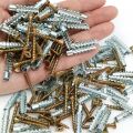 10/500 Set Expansion Pipe with Screw Self Tapping Screw Drilling Plug Expansion Bolt Tools for Hollow Walls Tile Drywall Anchors. 
