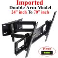 Imported Moveable Tv Wall  24 Inch To 70 Inch Universal LED & LCD & PLASMA & TV Adjustable Wall Bracket Wall Mount Wall Stand Movable Wall Bracket. 