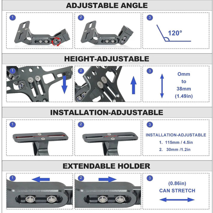 Universal%20Motorcycle%20License%20Plate%20Holder%20Number%20Plate%20Bracket%20For%20BMW%20R1200GS%20Yamaha%20MT07%20MT10%20Kawasaki%20Z750%20Z800%20Accessories%20-%20Image%205