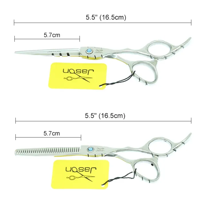 Stainless%20Steel%205.5"/6.0"%20Barber%20Hair%20Cutting%20Scissors%20Salon%20Hairdresser's%20Thinning%20Shears%20Hair%20Clippers%20Haircut%20Scissors%20A0018D%20-%20Image%205