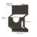 Angle Grinder Wall Storage Mount Metal Wall-Mounted Hanging Shelf Fixed Polishers Holder Stable Storage for Workshop Home Garage.