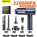 CENRR Car Vacuum Cleaner High Suction 210000PA Wireless Vacuum Cleaner Cordless Vacuum Cleaner High Pressure Cleaning Machine. 