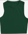 Crop Top for Women Summer Wear, High-Quality Fabric, Chic Ribbed Sleeveless Comfort Fit in Multicolor. 