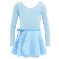 Ballet Leotards for Toddler Girls with Skirt Classic Long Sleeve Dance Gymnastic Ballerina Outfit Dress Stage Dance Wear. 