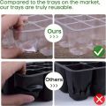 12 Hole Seed Tray Nursery  Plant Pot Home Gardening Germination Tray Planting Modern Tools Agriculture Technology. 