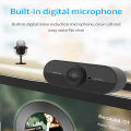 Webcam Computer Camera 1080P HD USB With Microphone Support  Desktop Computer Laptop Suitable For Live Video Call Conference. 