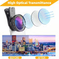 2in1 Phone Camera Lens Kit 12.5X Macro Lens for iPhone 16 15 14 0.45X Wide Angle Lens for S25 clip on Lens.