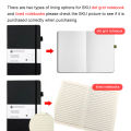 A5 Bullet Dotted Journal for Creativity – 80/100 GSM Dot Grid Notebook with 160 Numbered Pages and Lay-Flat Binding. 