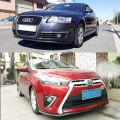 Car Front Bumper Lip Splitter Spoiler Rubber Skirt Protector Body Trim Bumper Lip Strip Car Side Skirt. 