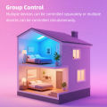 Zigbee 3.0 E14 E12 E27 B22 Smart Candle Lamps 110V 220V RGBCW Works With Echo Plus Home Assistant APP Voice Control Zigbee2MQTT. 
