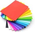Pack Of 100 Colour Computer Sheets Color Paper A4 Size Multi Colour 8 To 10 Colours Mix Pack  80 gsm. 