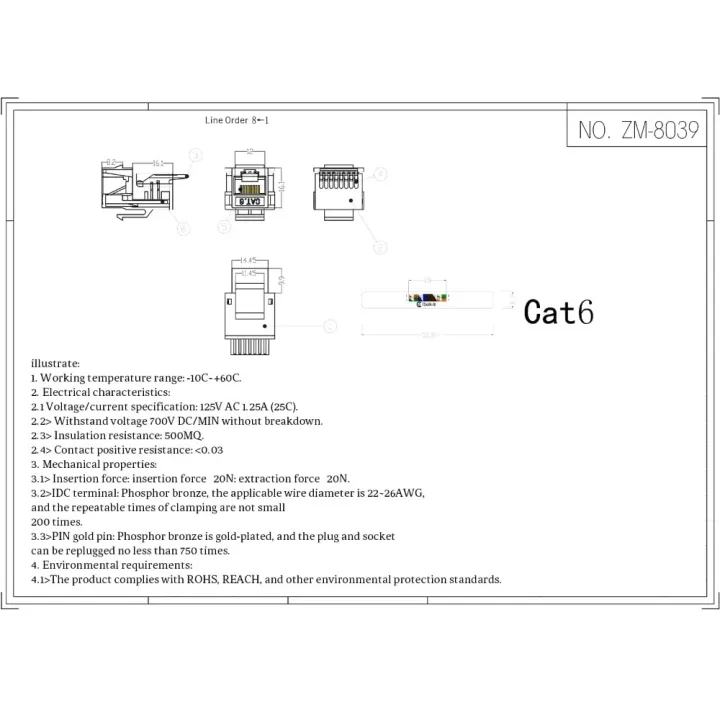 1/5/10PCS%20RJ45%20CAT6%20Ethernet%20Keystone%20Jack%20No%20Punch-Down%20Tool-Less%20Rj45%20Module%20Coupler%20Ethernet%20Module%20Female%20Jack%20Wall%20Adapter%20-%20Image%206