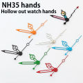 High Quality NH35 Hands Hollowed Watch Hands For NH35/NH36/4R/7S Movement NH35 NH36 Hands Watch replacement parts. 