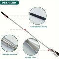 1PC Retractable Stainless Steel Elderly Shoe Puller, Shoe Assistant, Suitable for Both Men and Women. 