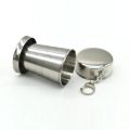 Outdoor Portable Outdoor Camping Portable Metal Stainless Steel Telescopic Cups Folding Cups Drinks Cups..