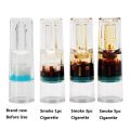 100PCS Disposable Cigarette Filters Tobacco Filter Holder for Tar and Smoke Stains Tar Filter Reduces Container Smoking Tools. 